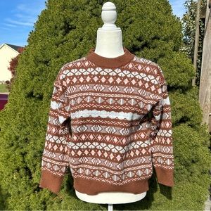 Vintage style sweater Size M